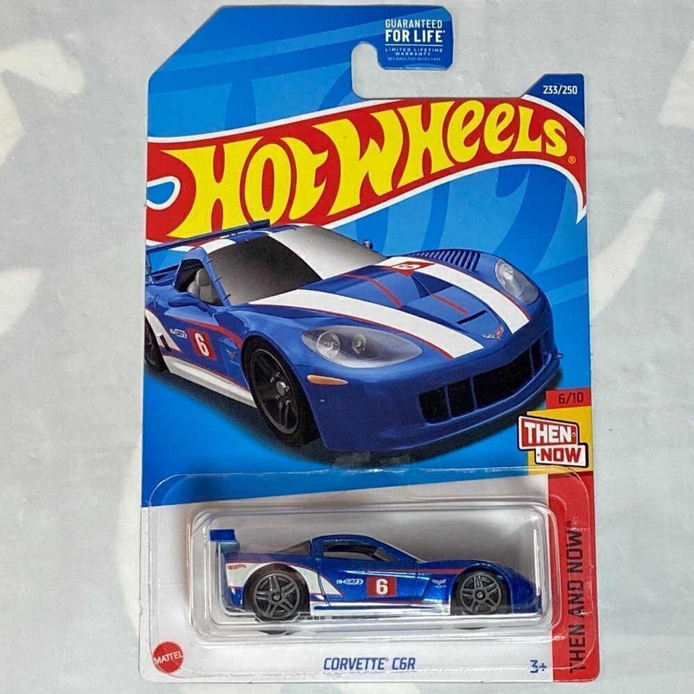 Hot Wheels Corvette C6R 233/250 Then And Now 6/10 Die-cast 1/64 Model NIP 2022